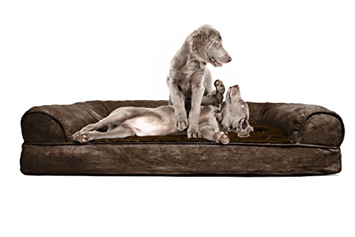 Orthopedic pet bed for old dogs with joint mobility issues cushion shape