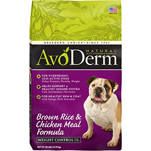 AvoDerm Natural Weight Control Dog Food review