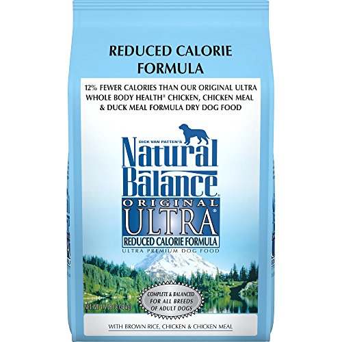 Natural Balance Reduced Calorie Dog Food for Weight Loss