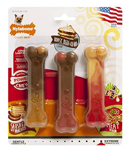 Nylabones dog chews