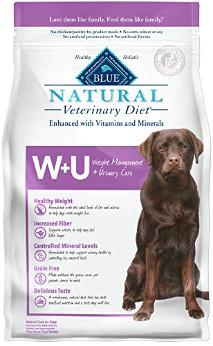 Blue Buffalo natural veterinary diet weight management and urinary health care dog food