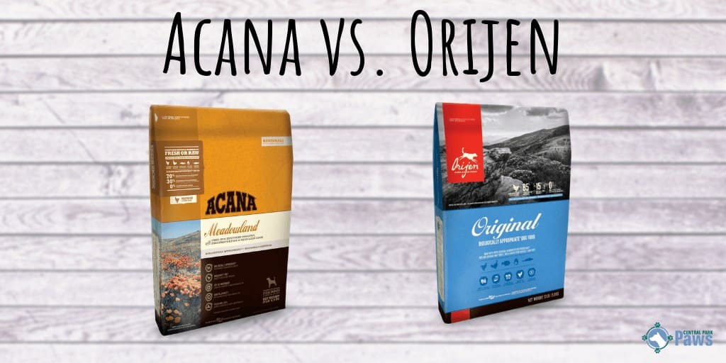 Acana vs Orijen Dog Food Review Comparison