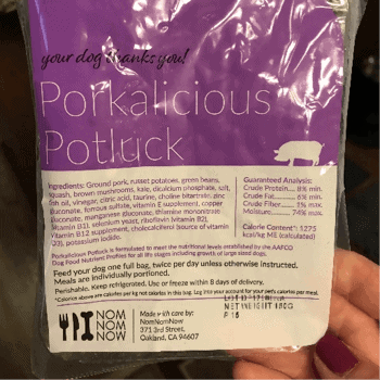 Nomnomnow Porkalicious Potluck high quality ingredients whole foods nutrients