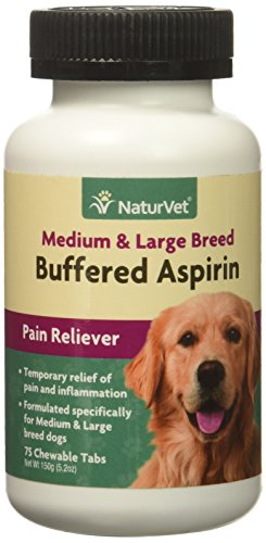 NaturVet Buffered Aspirin can dogs take aspirin pain relievers