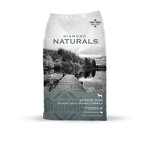diamond naturals senior dog egg oatmeal cage free chicken
