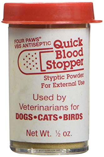 four paws vbs antiseptic quick blood stopper styptic powder
