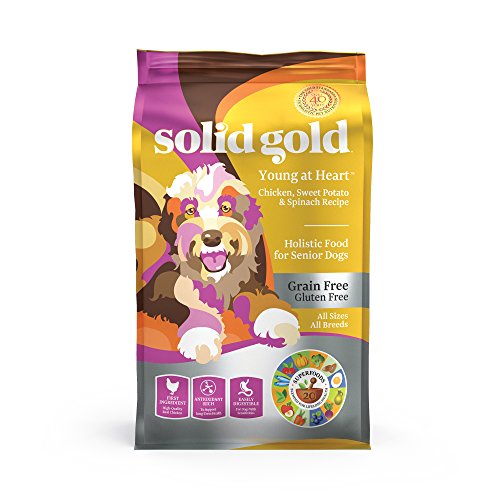 solid gold young at heart holistic food for senior dogs all sizes breeds