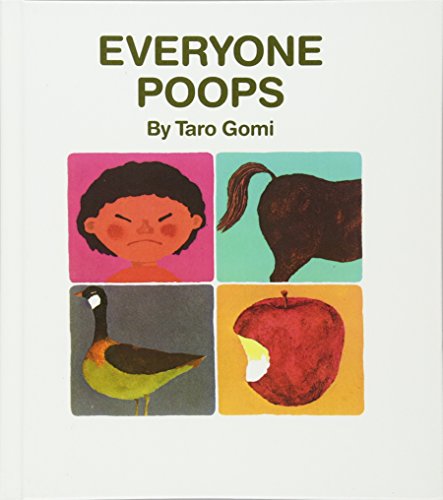 Everyone poops by Taro Gomi children's book about defecation