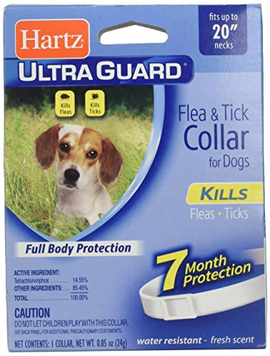 Hartz ultra guard flea tick collar kills repels insects insecticide