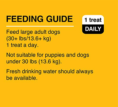 Freshen dog breath with dentastix feeding guide correct size weight age