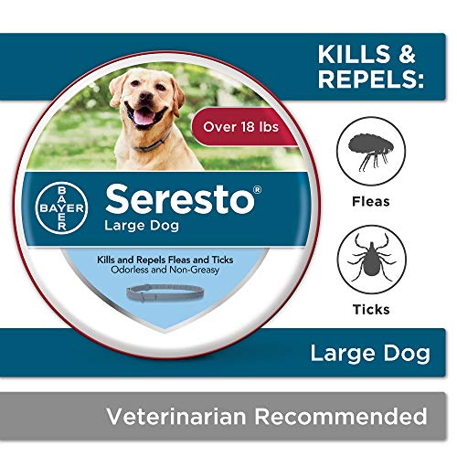 Seresto large dog flea tick collar when does it become effective fleas fall off