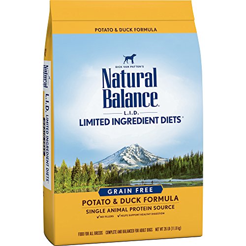 Natural balance limited ingredient diet dog food recommendations potato duck protein