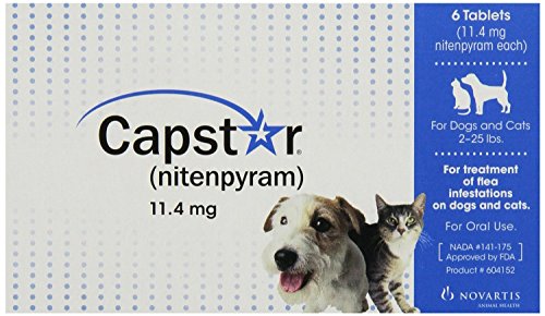 Capstar nitenpyram flea tablets pills can you bathe dog after administration