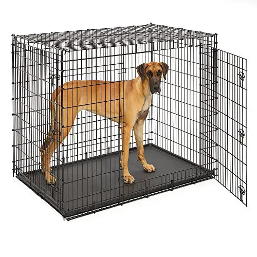 Does dog breed matter for crate length of time great dane low energy breed