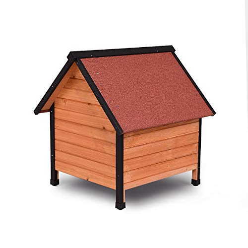 Natural environmentally friendly ecological dog house for hippie pets save the Earth