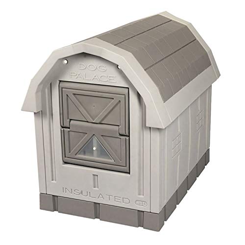 Should dog house have weather flap door keep rain snow storms out dry dog