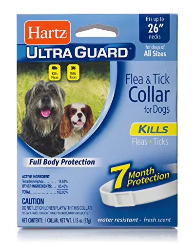 Hartz Ultra Guard 7 month flea tick dog collar protection