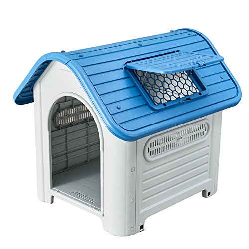 Best hot weather dog house SENYEPETS skylight waterproof ventilated vents breeze