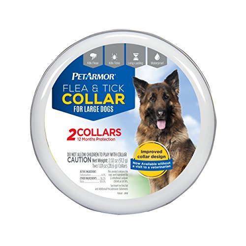 PetArmor flea tick collar 12 month protection improved collar design
