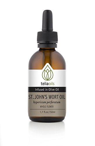 St. John's Wort essential oil hypericum perforatum telia oils olive oil