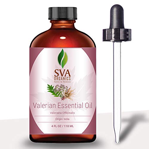 SVA organics valerian essential oil help anxious dogs calm down fall asleep