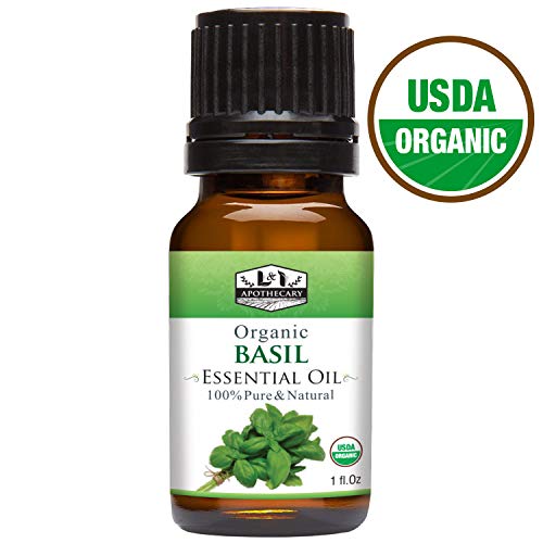 L and I apothecary organic basil essential oil safe effective for dogs canines