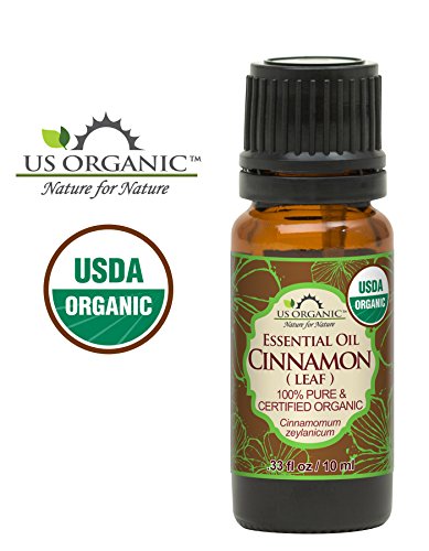 US Organic Nature USDA pure cinnamon leaf essential oil safe for dogs