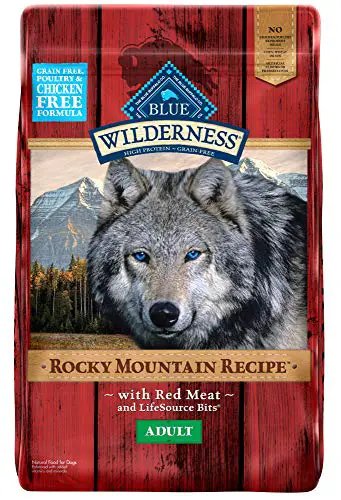 Blue Buffalo Wilderness rocky mountain recipe red meat grain free dog food