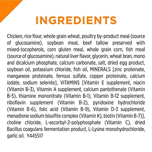 Purina Pro Plan ingredients poultry by-product powdered chicken carcass protein