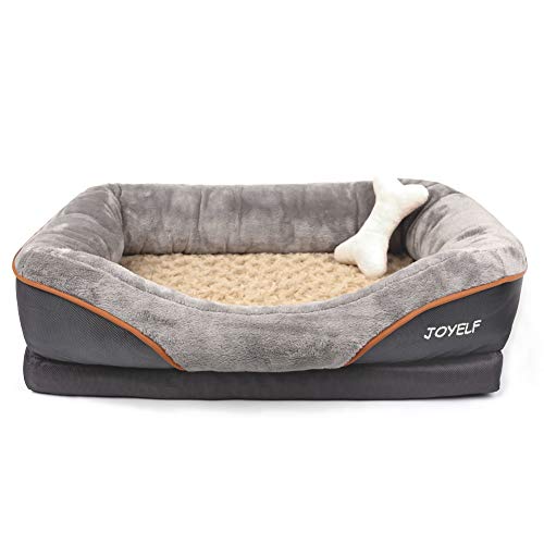 JOYELF orthopedic puppy bed quiet calm rest place