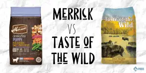 Merrick Dog Food vs Taste of the Wild Dry Dog Food Review