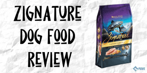 Zignature Dog Food Review