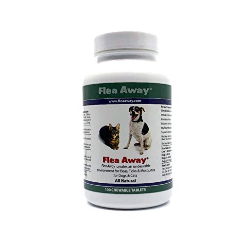 Flea Away vitamin supplement carbon dioxide for dogs keeps ticks away