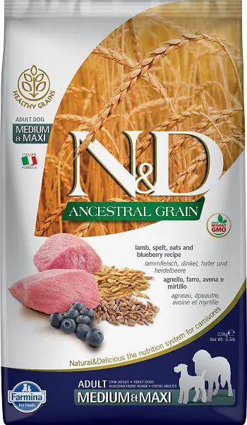 Farmina N D Ancestral Grains best choice upgrade pick dog food for hypothyroidism