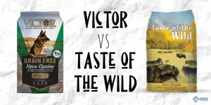 Victor Dog Food vs Taste of the Wild Dry Dog Food Review