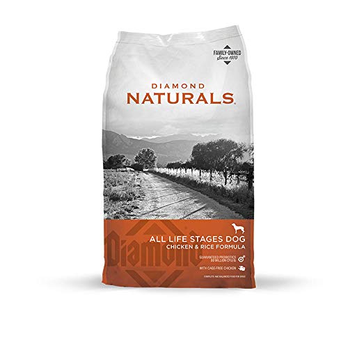 Diamond Naturals all stages dog chicken rice formula for small poops