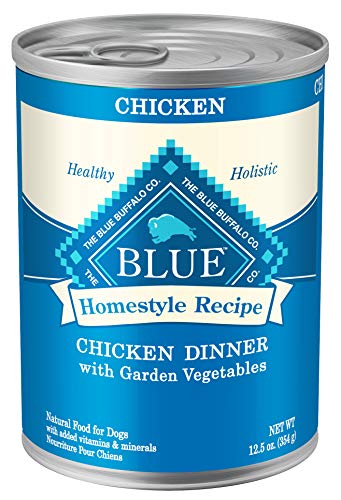 Use canned wet dog food instead of dry dog food when pup is constipated