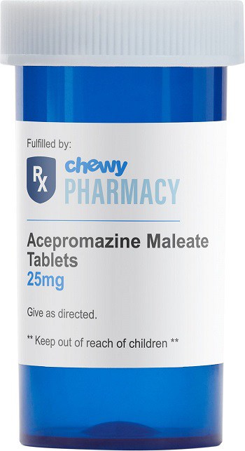 Acepromazine prescription anti anxiety medicine to sedate dog for nail trimming