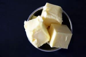 Butter oil and fats can cause pancreatitis in dogs