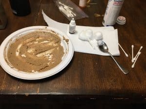 Instructions directions for cleaning infected dog ears with coconut oil