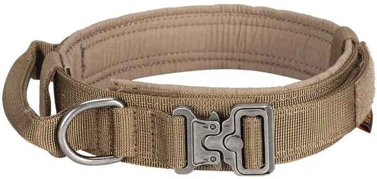 Excellent elite spanker tactical dog collar heavy duty nylon metal buckle tough choice