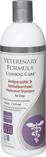 Veterinary Formula Clinical Care anti dandruff shampoo coal tar salicylic acid
