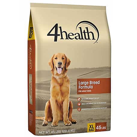 4health dog food brand from Tractor Supply Company review history