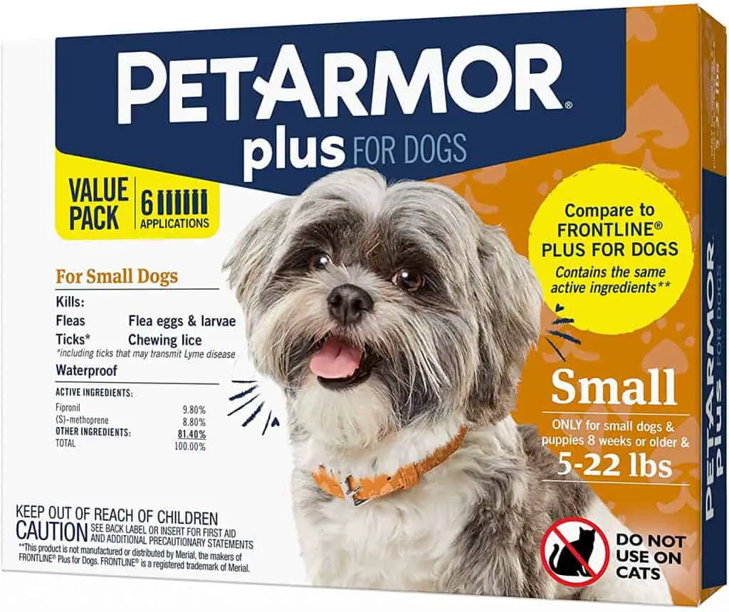 PetArmor Plus generic flea medication alternative to Frontline Plus