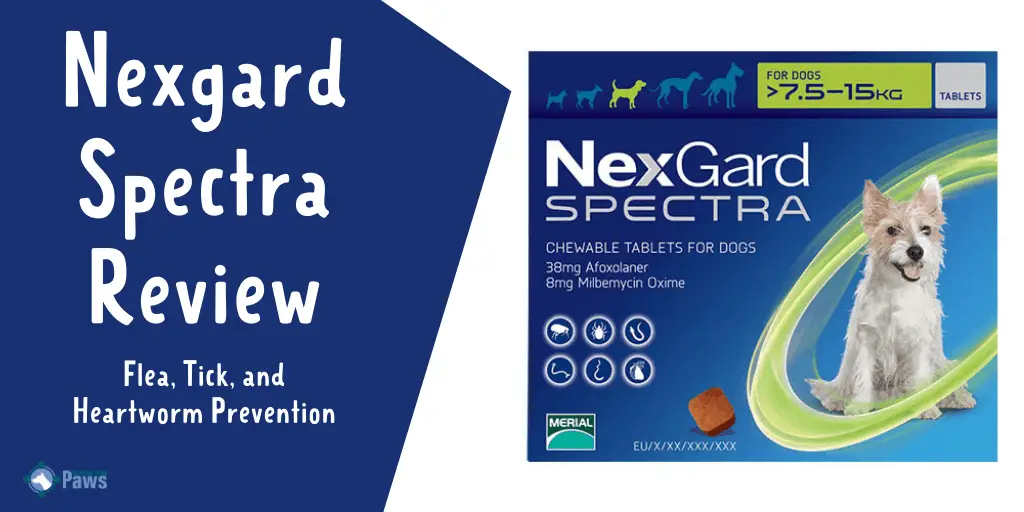 Nexgard Spectra Flea, Tick, and Heartworm Prevention for Dogs Review