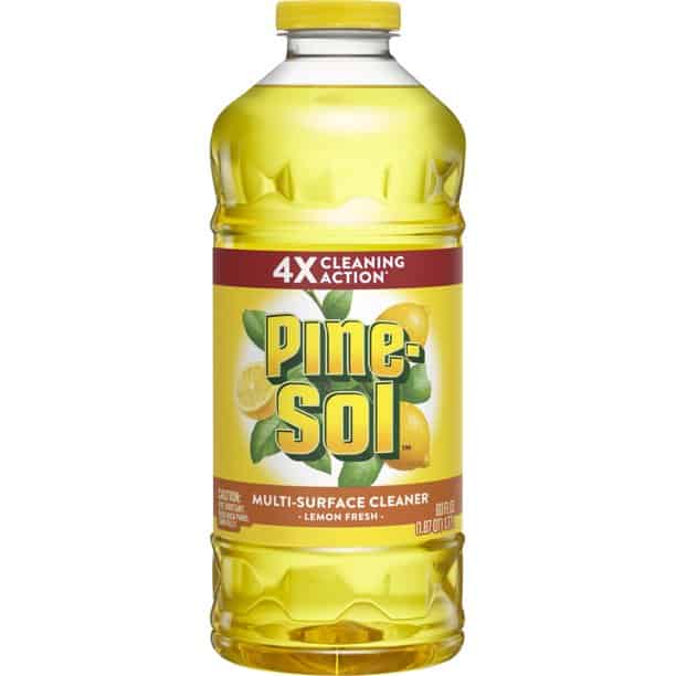 Does pine-sol kill fleas on dogs safely