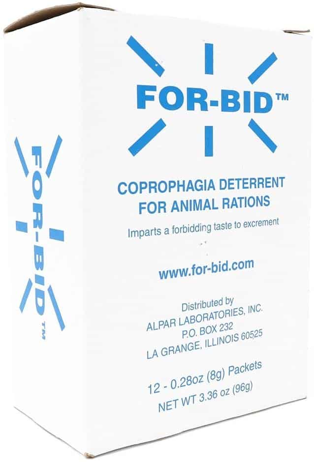For-Bid Coproghagia Deterrent for animal rations sprinkle on dog food