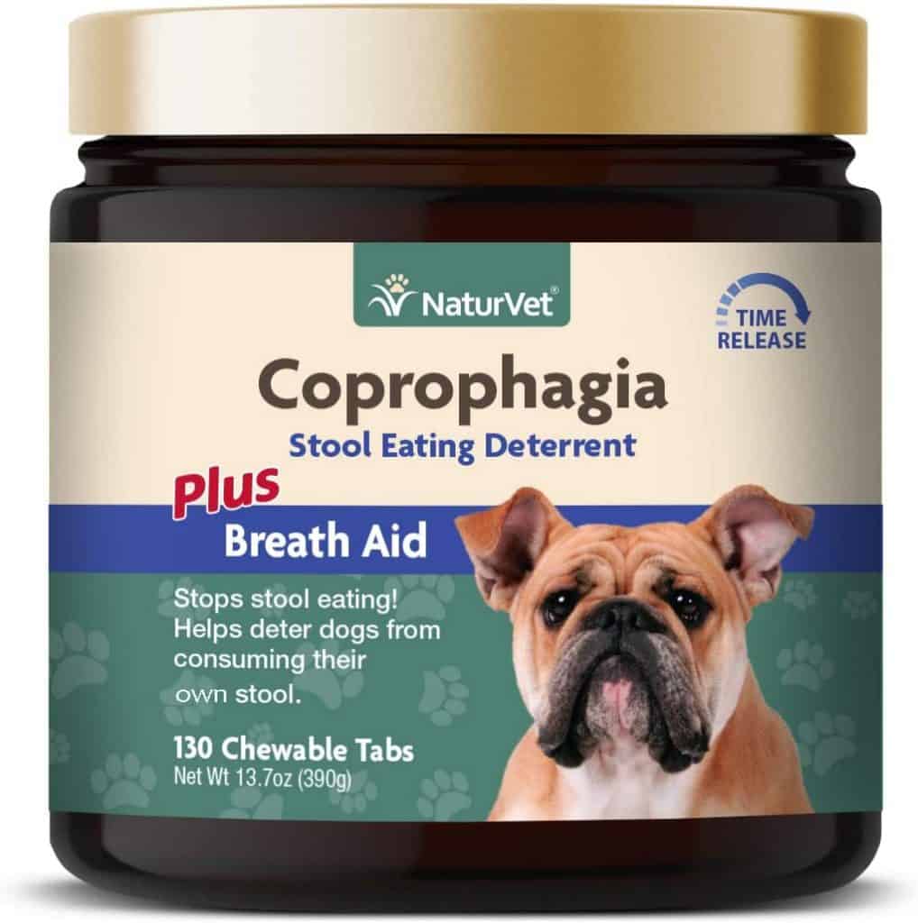 NaturVet Hypollergenic Coprophagia Stops Stool Eating Breath Aid