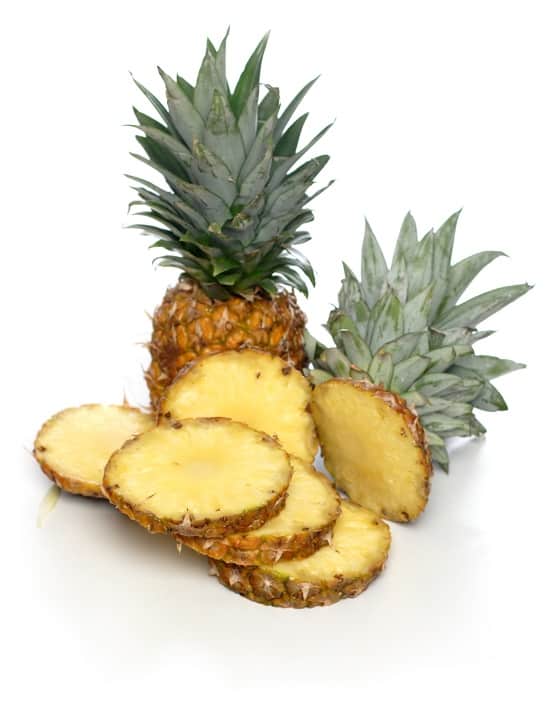 Pineapple best home remedy stool eating deterrent bromelain enzyme