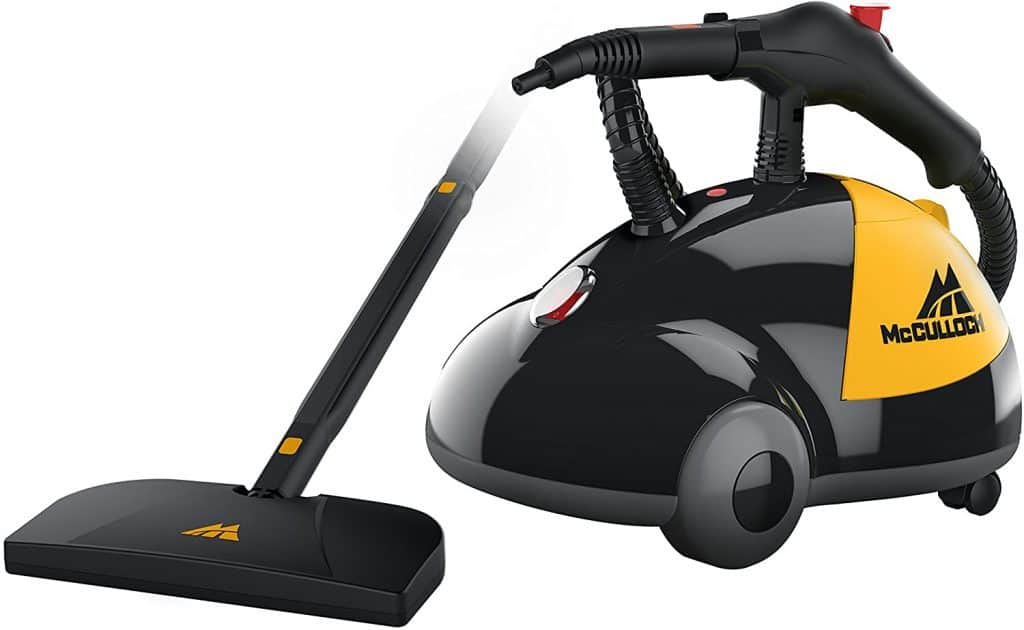 McCulloch MC1275 steam cleaner kills fleas in the home without chemicals